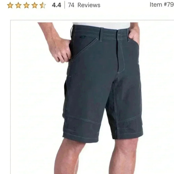 Kuhl renegade shorts 12” - Picture 2 of 11